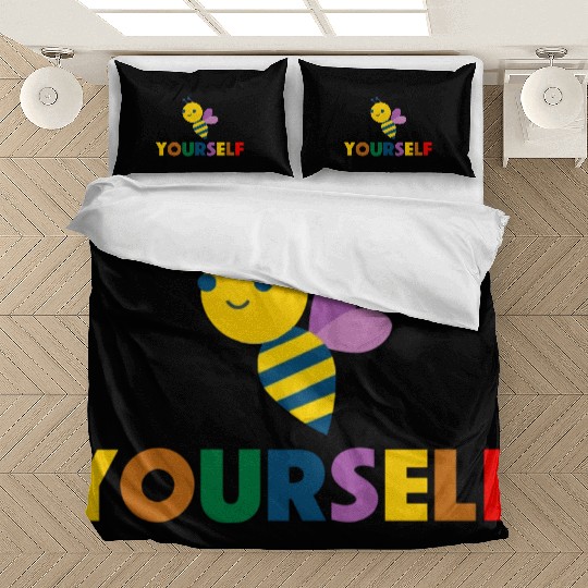 Bee Yourself Lesbeean Lesbian Bedding Sets