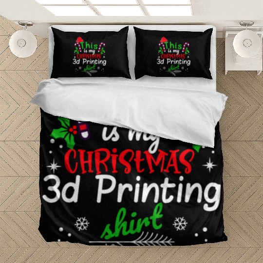 This is my Christmas 3D Printing Bedding Sets