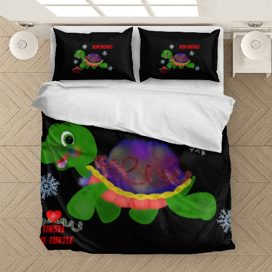 "Tinsel the Turtle" (Snowflake Snuggliezz) Bedding Sets