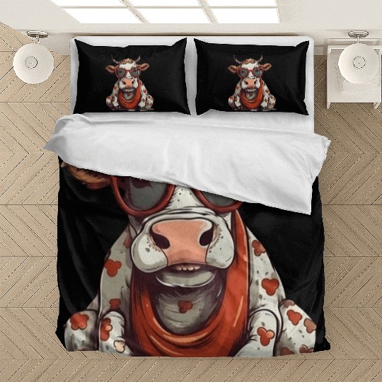 Chic and Playful Cow Bedding Sets