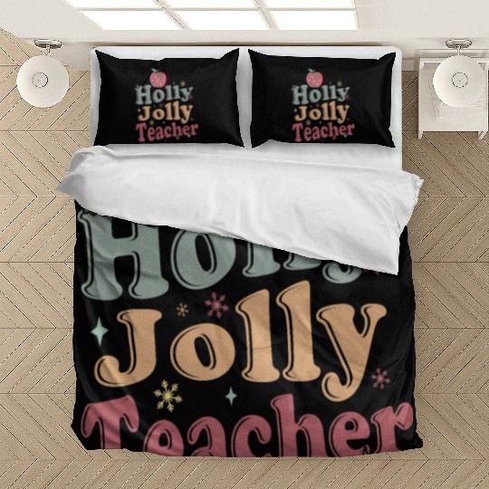Holly Jolly Teacher Bedding Sets