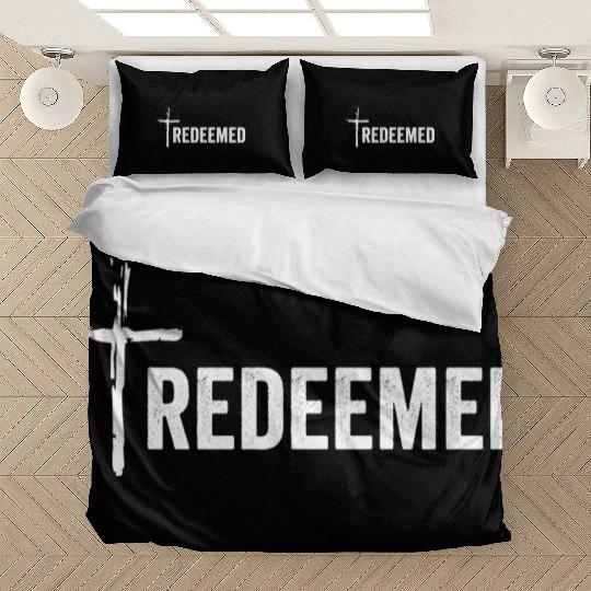 Religious Christian Jesus Redeemed Holy Cross Bedding Sets