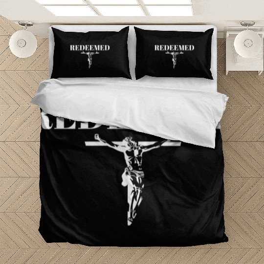 Religious Christian Redeemed Jesus Holy Cross Bedding Sets