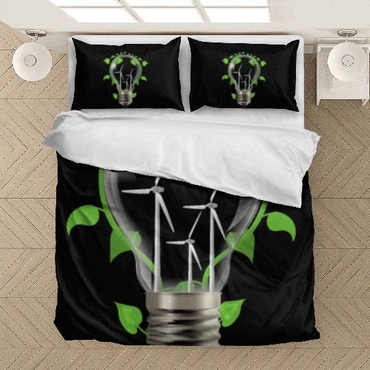 Environment light bulb Bedding Sets