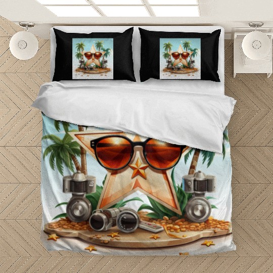 A charming kawaii style Hollywood Walk Bedding Sets