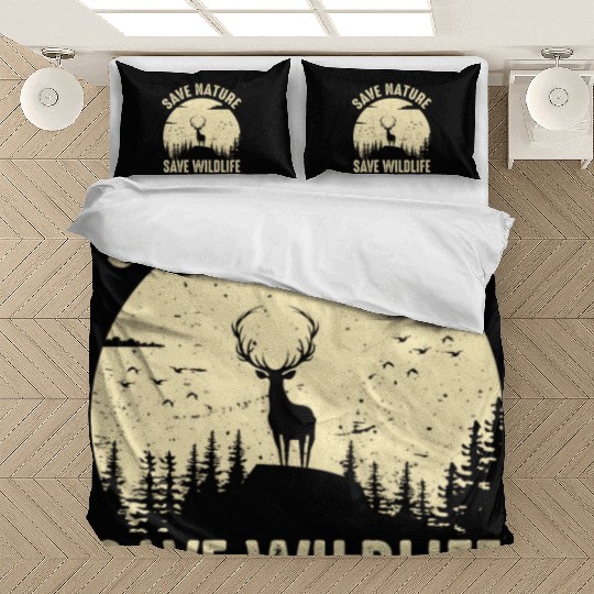 Environment save nature wildlife Bedding Sets