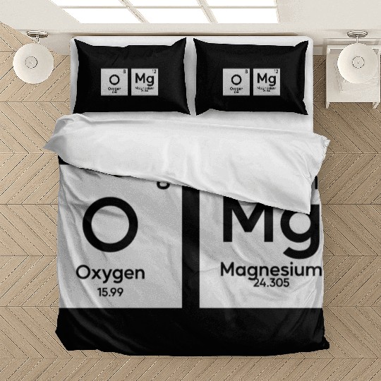 OMG periodic table in chemistry Bedding Sets
