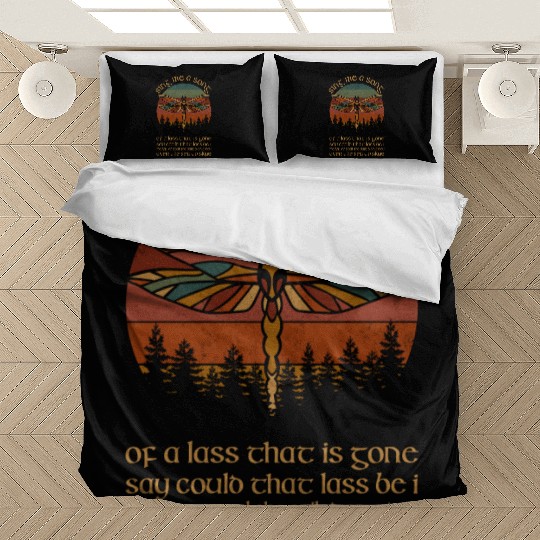 Outlander Theme Sing Me A Song Trees Dragonfly Bedding Sets