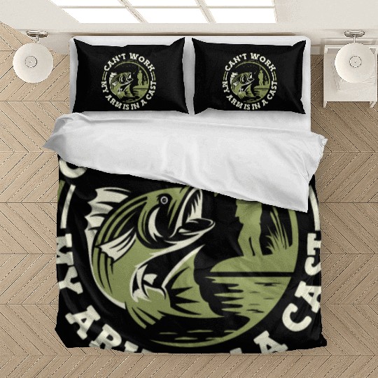 Can't Work My Arm Is In A Cast Deep Sea Boat Ice Bedding Sets