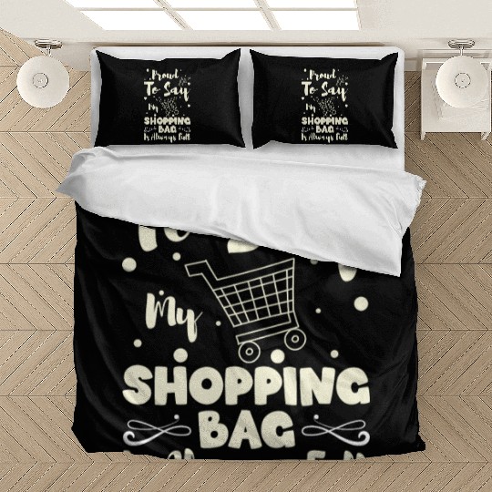 Shopping Queen Woman Buying Shoes Bedding Sets