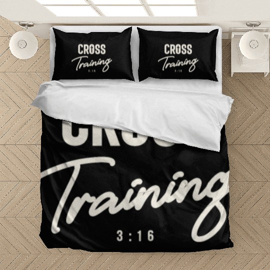 Cross Training 3:16 Workout Fitness Christian Bedding Sets