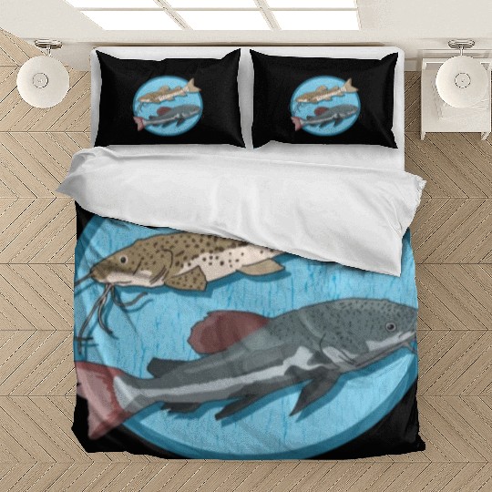 Catfish Fisherman Catfishing Catfishes Bedding Sets
