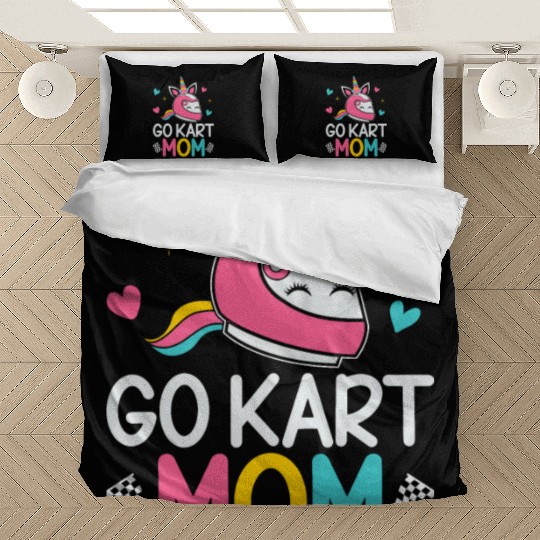 Go Kart Racing Female Go Kart Racer Bedding Sets