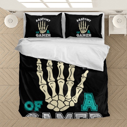 Anatomy of a Gamer Gaming Hand Video Game Bedding Sets