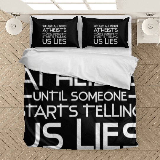atheism science Bedding Sets