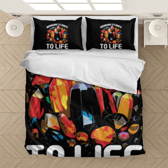 Lapidary Artist Gemstone Stone Collecting Stone Bedding Sets