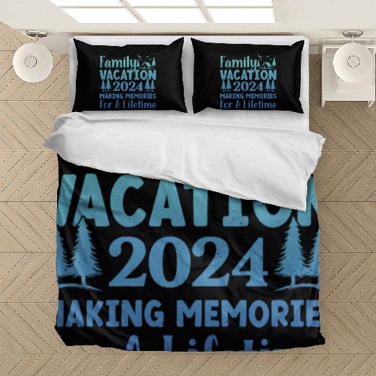 Summer Family Vacation Making Memories Bedding Sets