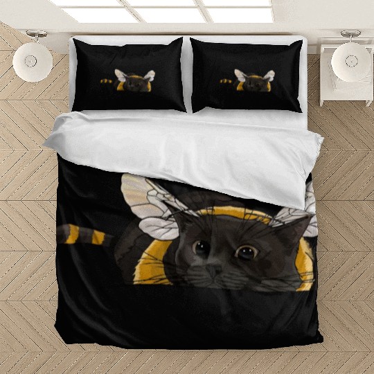 Fuzzy Little Bumblebee Kitty Bedding Sets