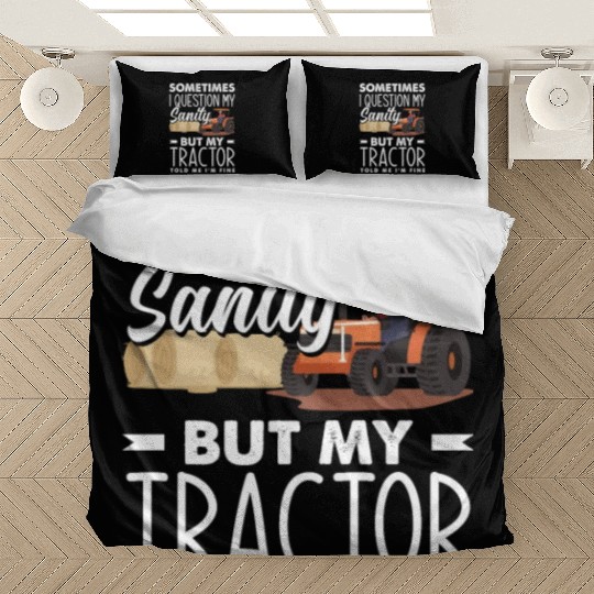 Farming Tractor Farmer Funny Farmer Gift Bedding Sets
