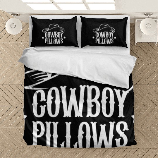 Cowboy Pillows Southern Girl Texas Lady Funny Bedding Sets