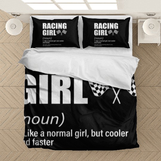 Racing Girl Bedding Sets