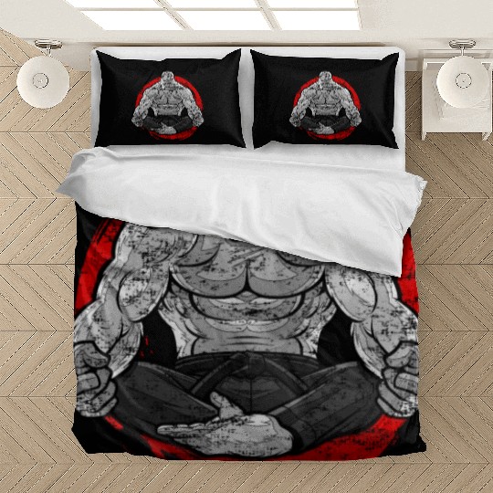 Judo Gorilla Bedding Sets Japanese Martial Art Wrestling