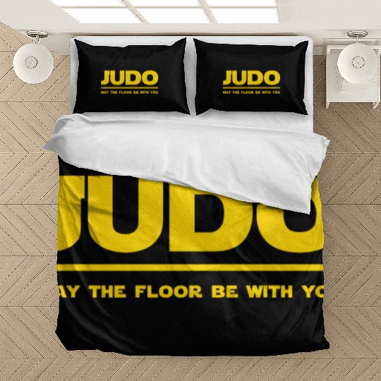 Judo Funny Bedding Sets Japanese Martial Art Wrestling Judo