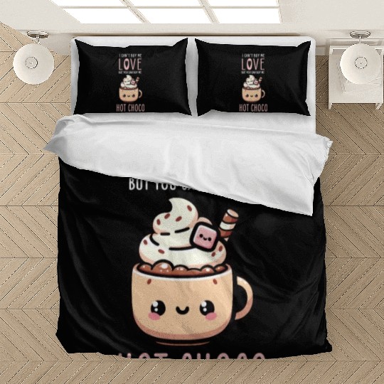 Warm Embrace of Sweet Hot Chocolate - Cozy Love Bedding Sets