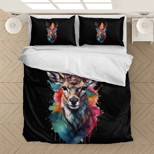Colorful Swamp Deer Bedding Sets