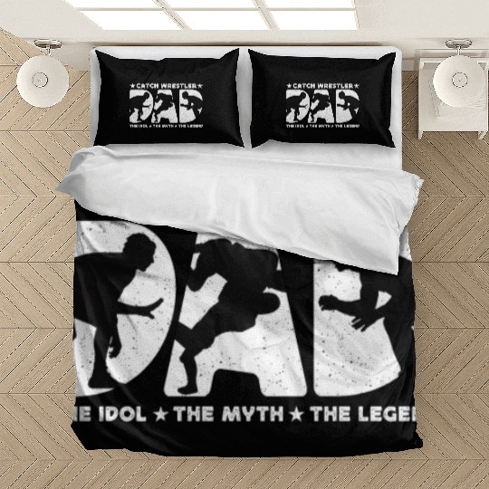 Catch Wrestler Dad The Idol Freestyle Wrestling Bedding Sets