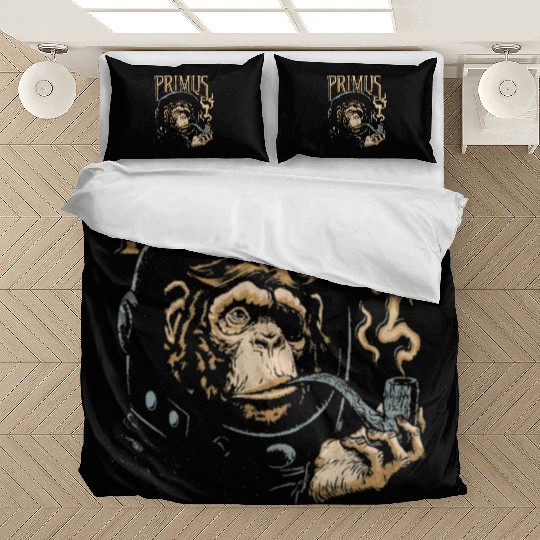 Funy monkey smoke Bedding Sets