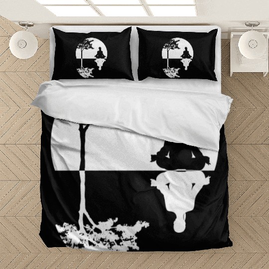 Meditation Tree Meditating Yoga Bedding Sets