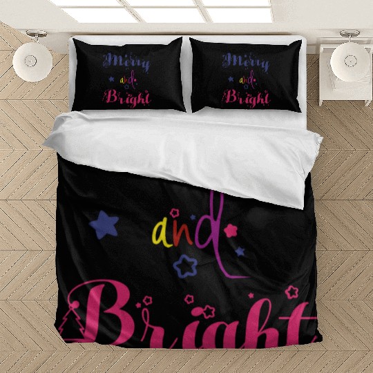 Merry and Bright Christmas Bedding Sets