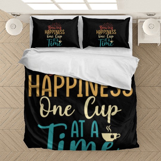 Brewing happiness, one cup at a time Tea Bag Tea D Bedding Sets