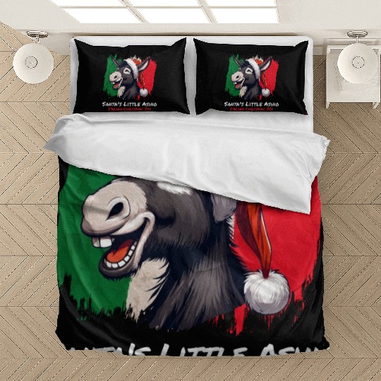 Dominic The Italian Christmas Donkey Gifts Bedding Sets
