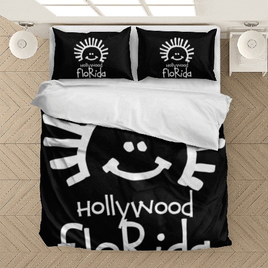 Hollywood Florida Sun Souvenirs Gifts Vacation Bedding Sets