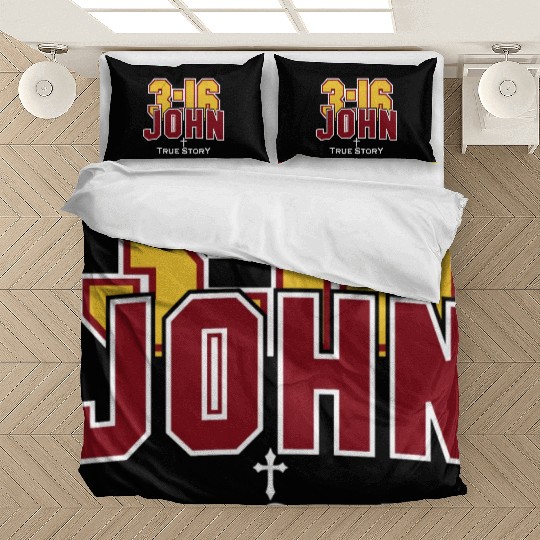 John 3:16 True Story Love Jesus Christian Bedding Sets