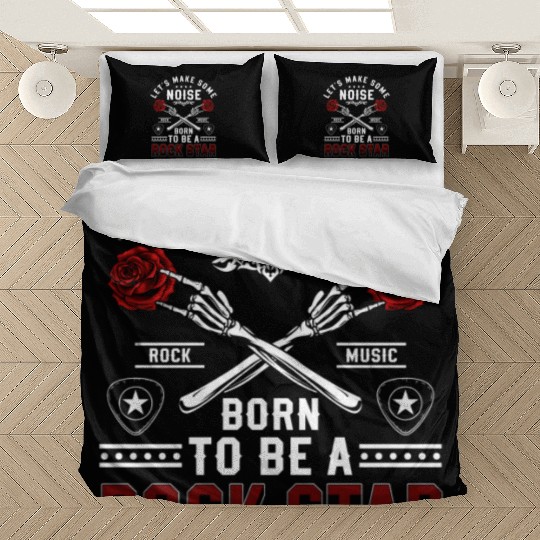 Rock Hard Rock Music Genre Bedding Sets