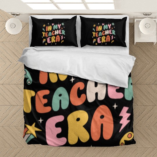 In My Teacher Era Groovy Bedding Sets