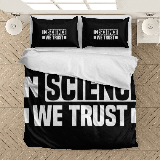 Atheism sayings | Faith atheists gift ideas Bedding Sets