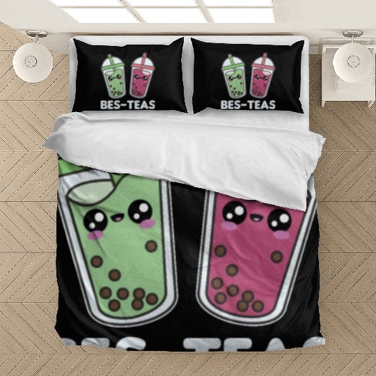 Best-Teas - Bubble Tea Kawaii Boba Tea Love Bedding Sets