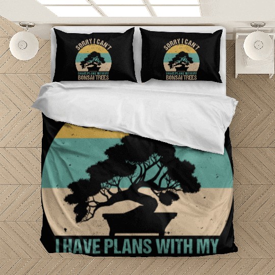 Bonsai Tree - Indoor Plants Lover Gardening Quote Bedding Sets