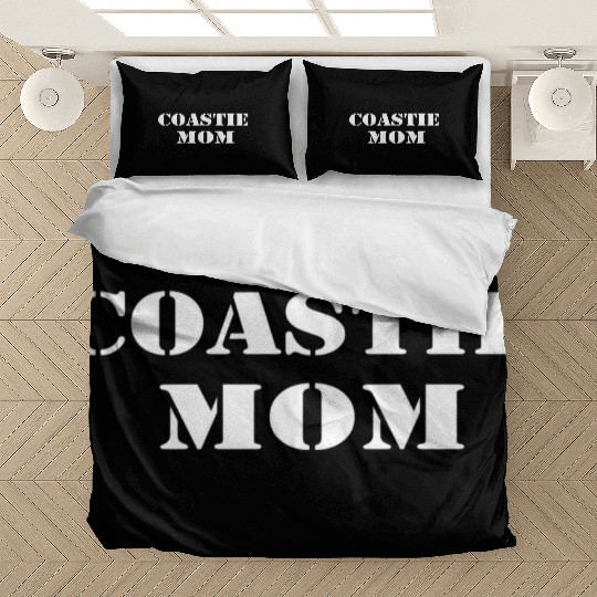 Us Original Uscg Proud Coastie Mom Bedding Sets