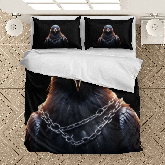 Eagle Caged Thunder: A Heavy Metal Eddie Bedding Sets