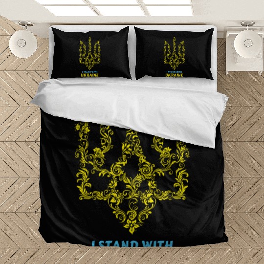 UKRAINE, I STAND WITH UKRAINE Bedding Sets