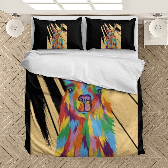 Vibrant Llama Majesty Bedding Sets