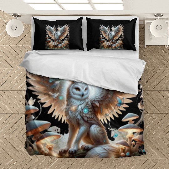 Mystic Owl of the Enchanted Forest Bedding Sets