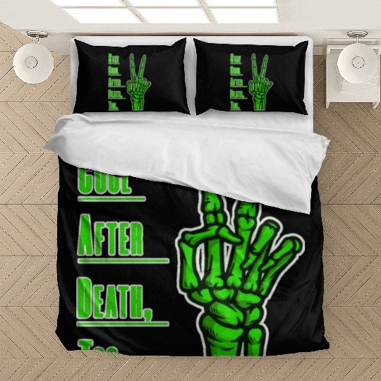 Cool Hand Skeleton Art. Bedding Sets