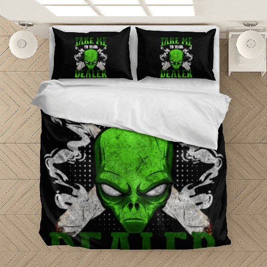 Ufo Universe Earth Planet Bedding Sets