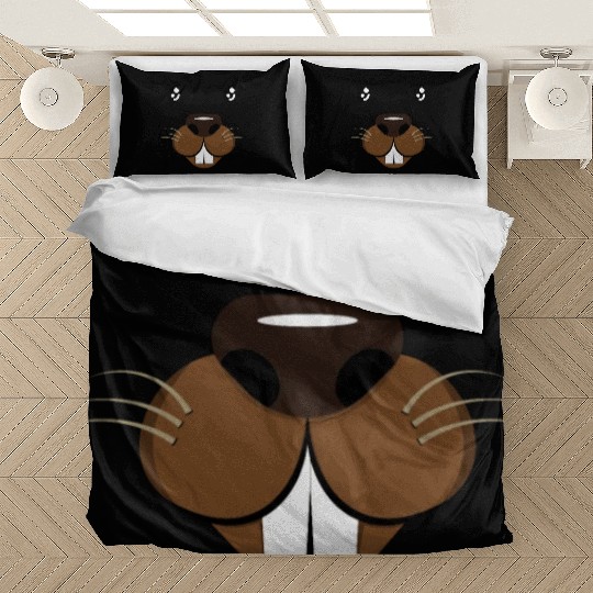 Groundhog Face Rodent Groundhog Day Bedding Sets
